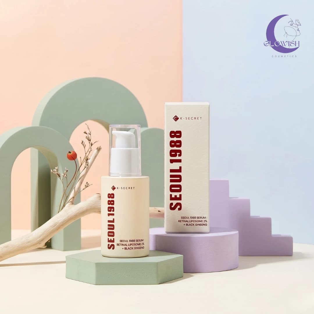 K-Secret Seoul 1988 Serum: Retinal Liposome 2% + Black Ginseng (30ml)
